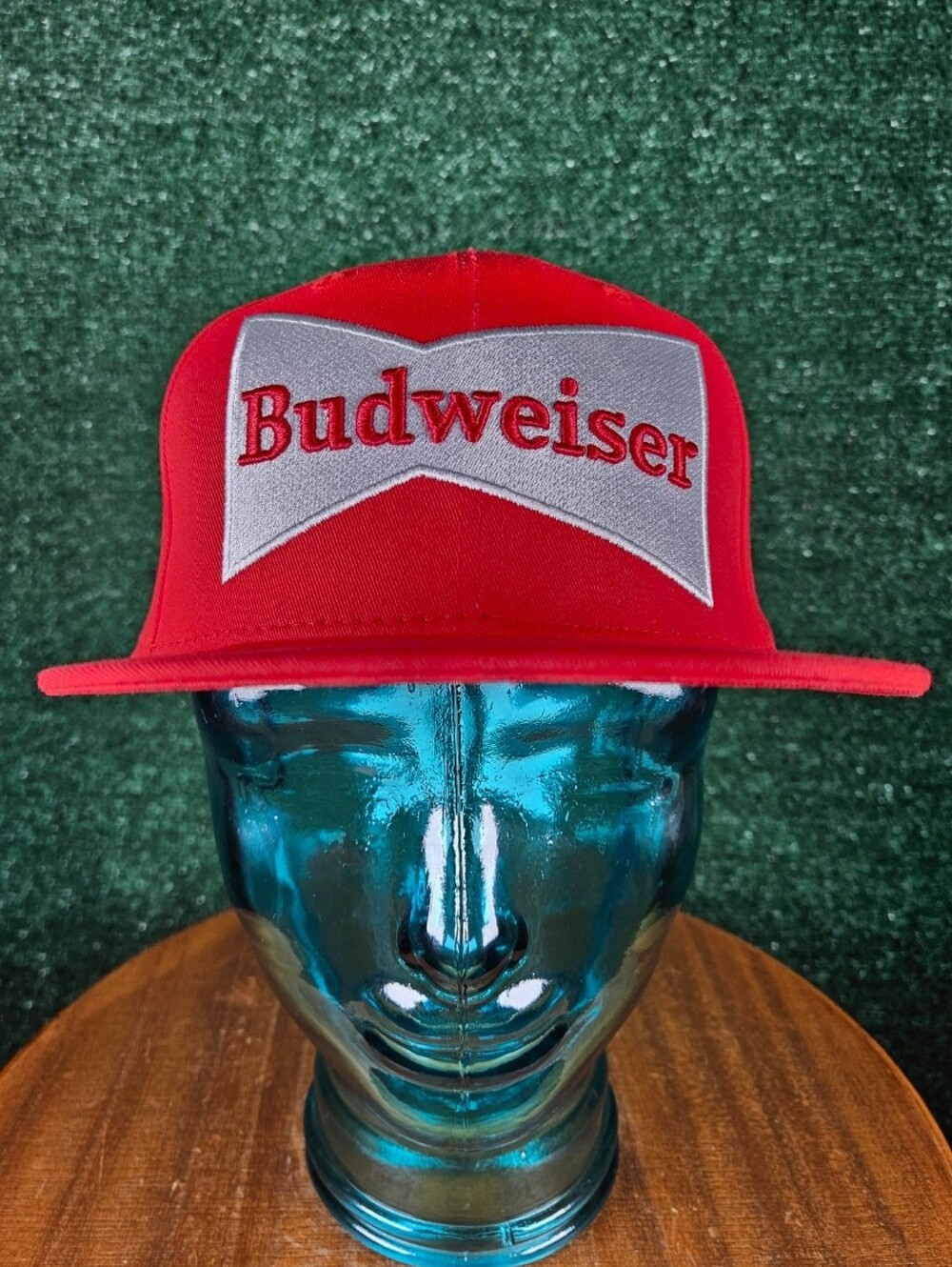 Classic Starter 50 Black Label Budweiser Red Snapback Hat / Size OSFA